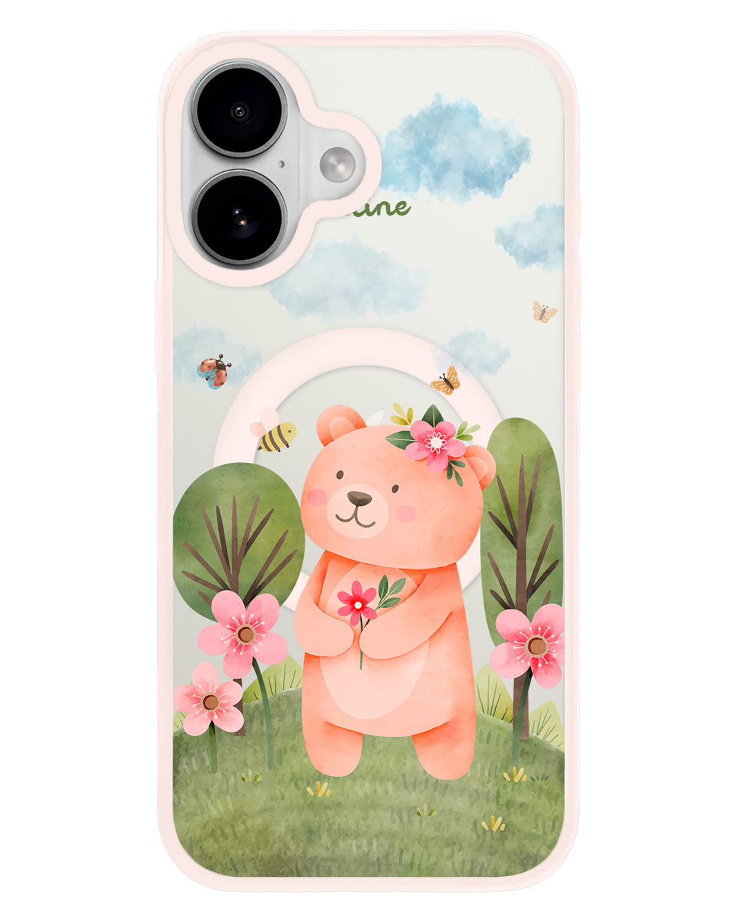 iPhone Premium Impact Case - Bear in Spring