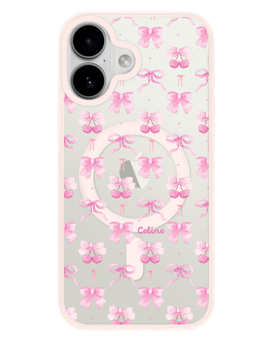 iPhone Premium Impact Case - Coquette Berry Pin