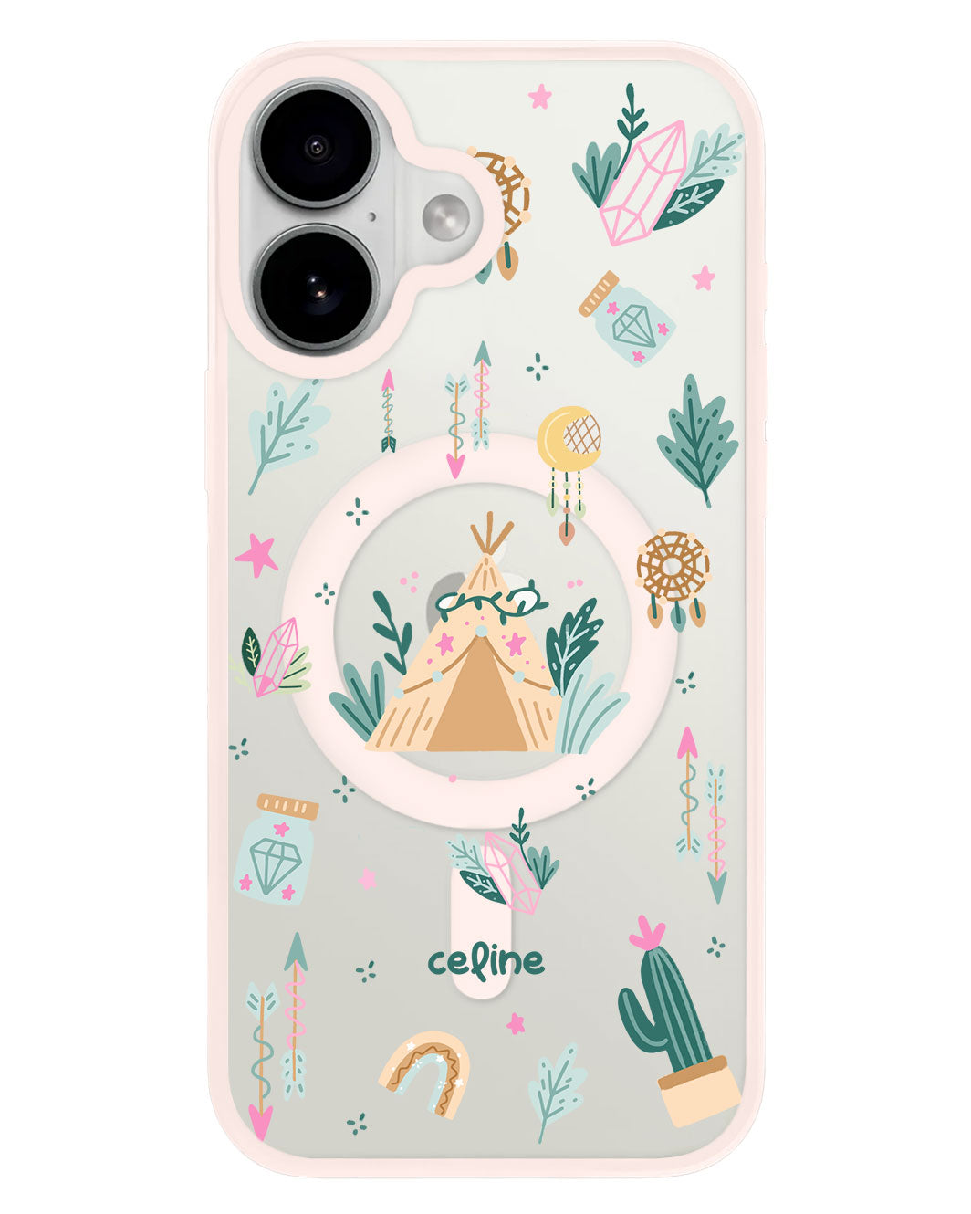 iPhone Premium Impact Case - Bohemian Greenland