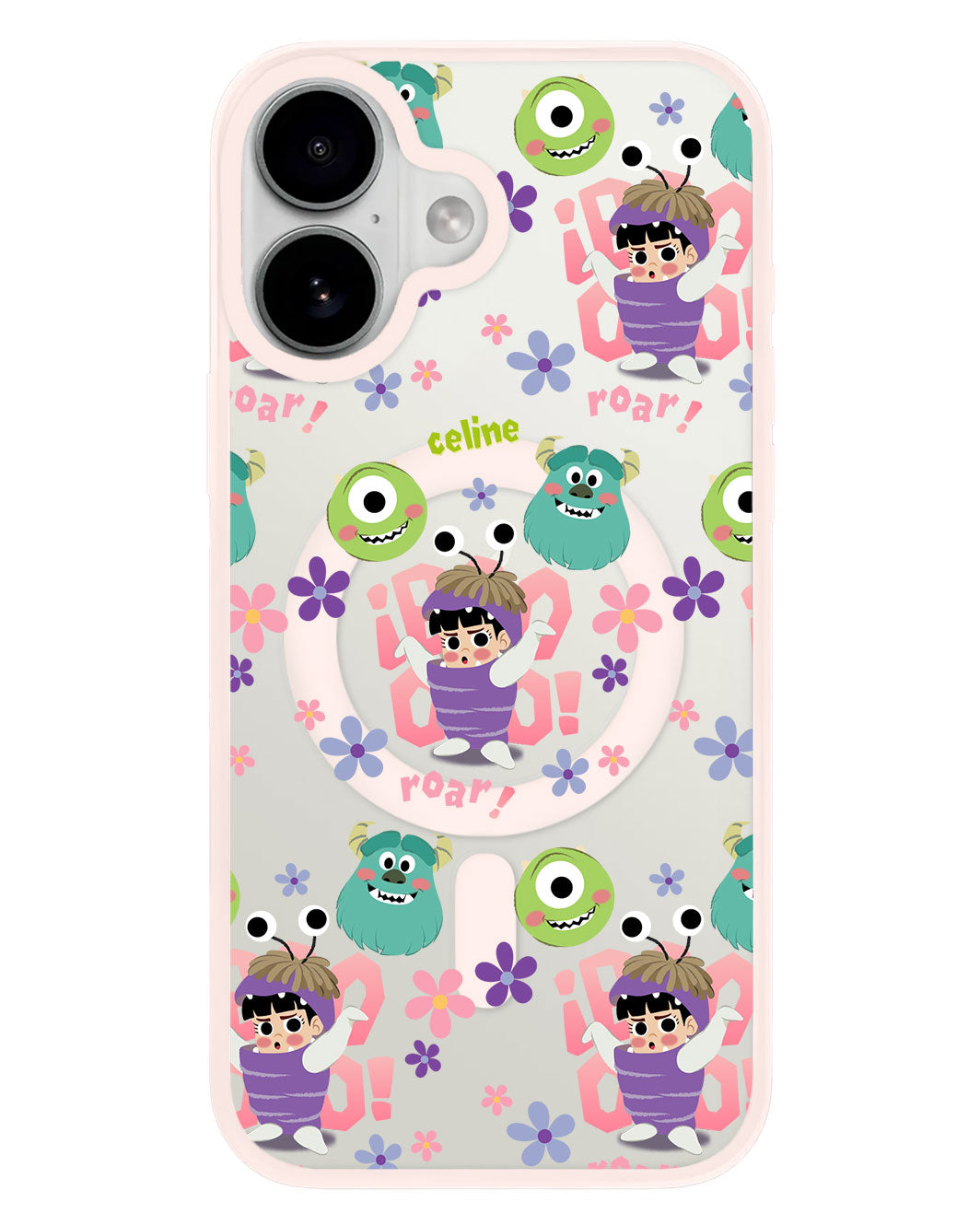 iPhone Premium Impact Case - Monster Inc Boo Pattern