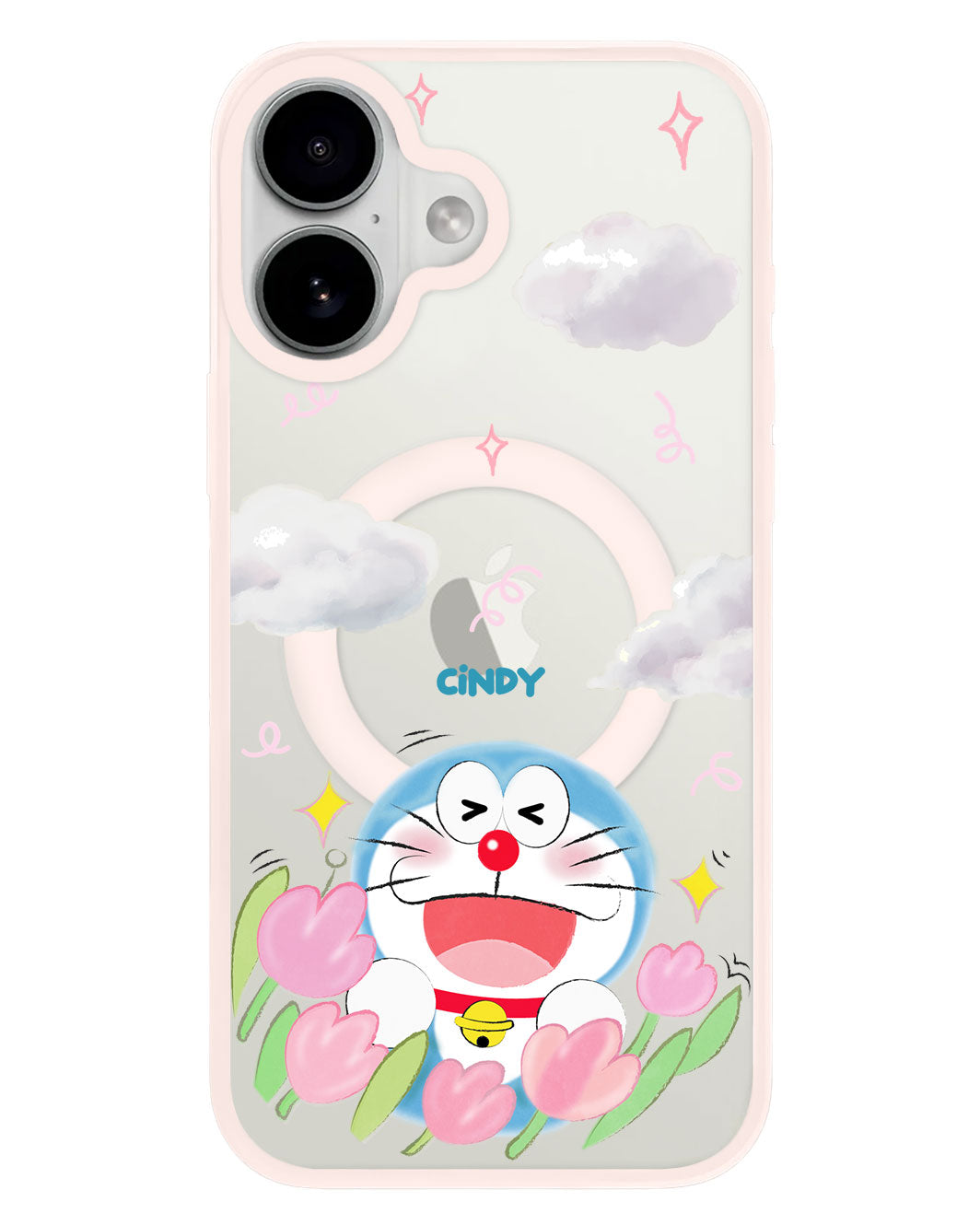 iPhone Premium Impact Case - Doraemon Flower