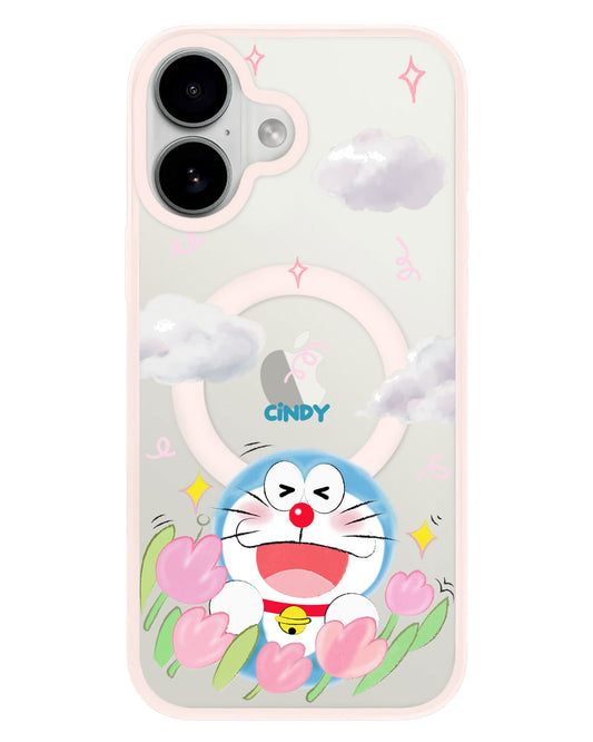 iPhone Premium Impact Case - Doraemon Flower