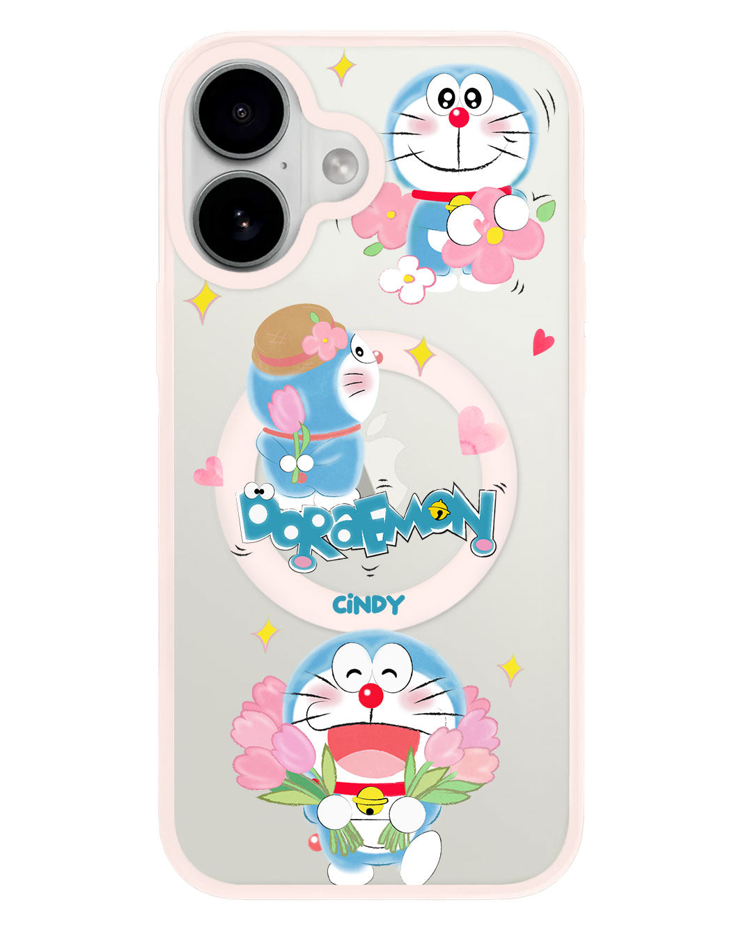 iPhone Premium Impact Case - Doraemon Fall in Love