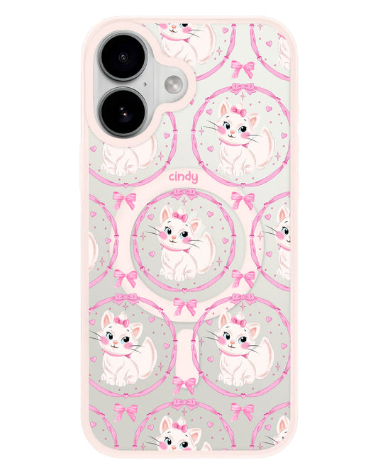 iPhone Premium Impact Case - Marie the Cat Pattern