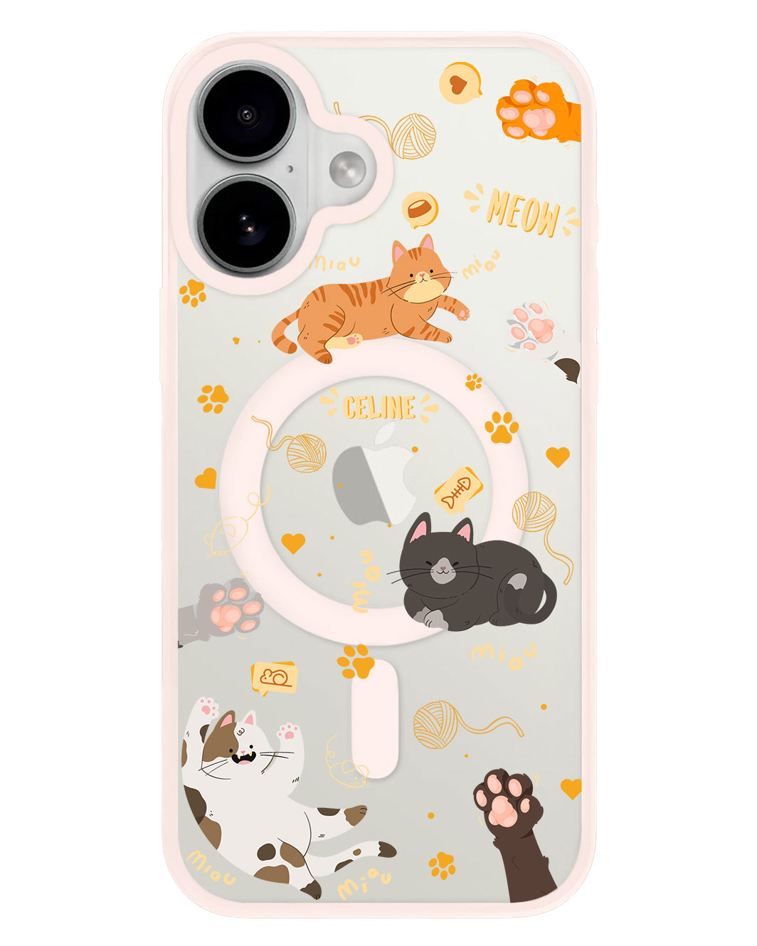 iPhone Premium Impact Case - Miau Kitty