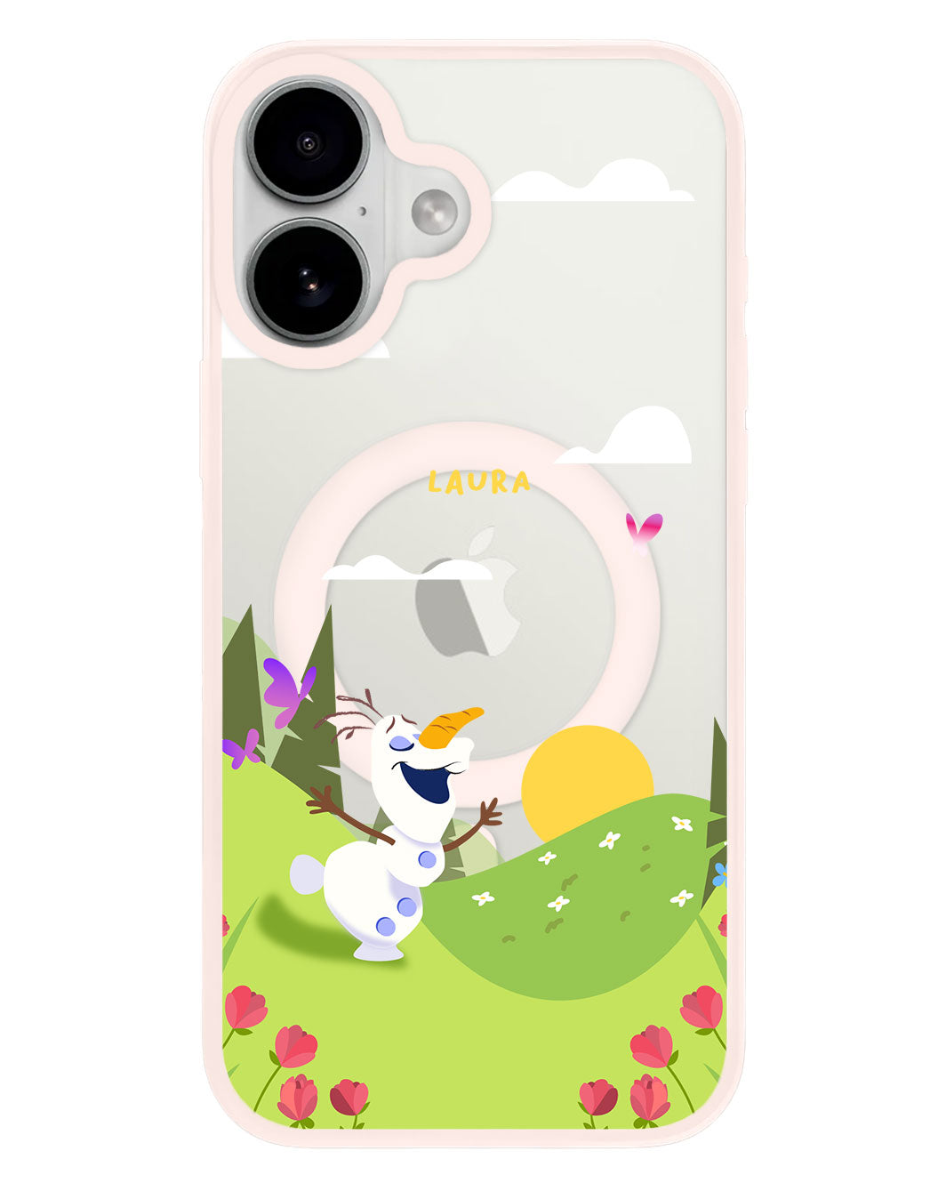 iPhone Premium Impact Case - Olaf Love Spring