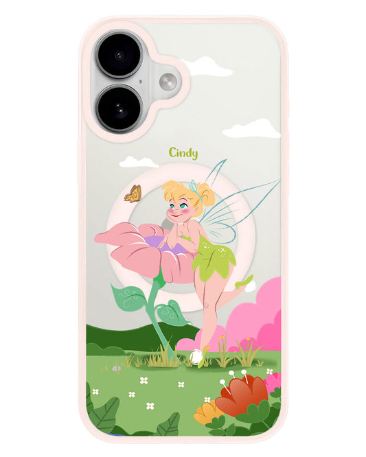 iPhone Premium Impact Case - Tinkerbell Flower