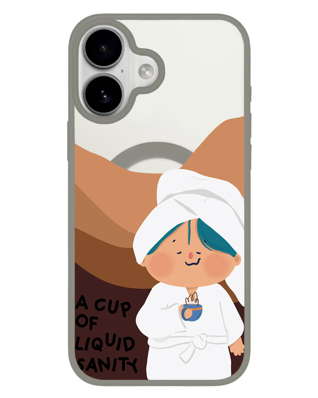 iPhone Premium Impact Case - Shower Time
