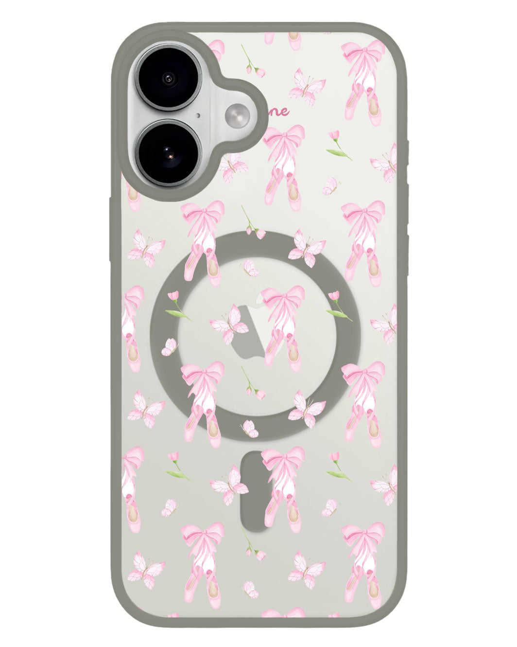 iPhone Premium Impact Case - Coquette Ballerina Fly