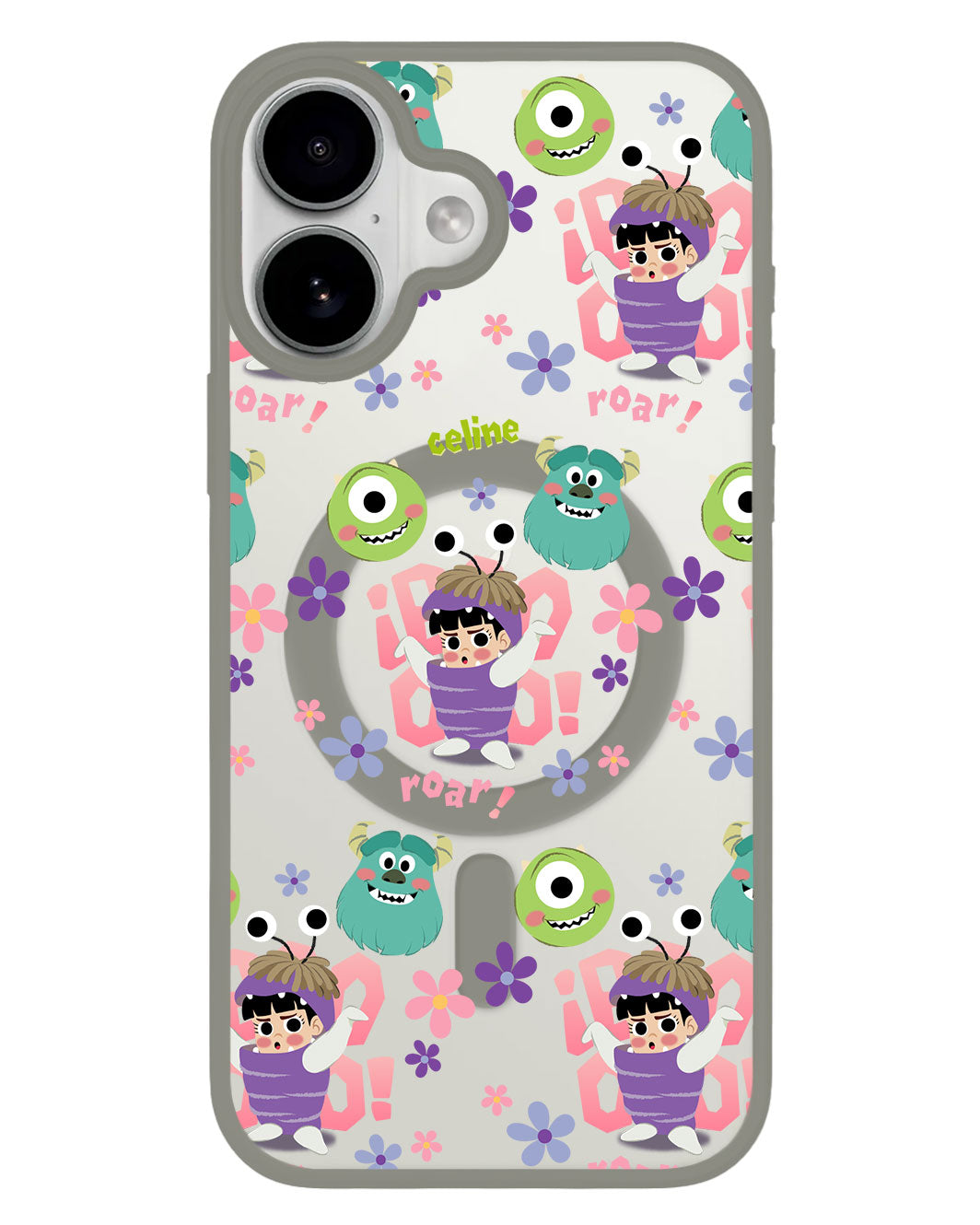 iPhone Premium Impact Case - Monster Inc Boo Pattern