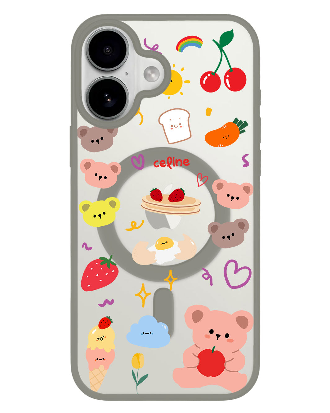 iPhone Premium Impact Case - Breakfast Time
