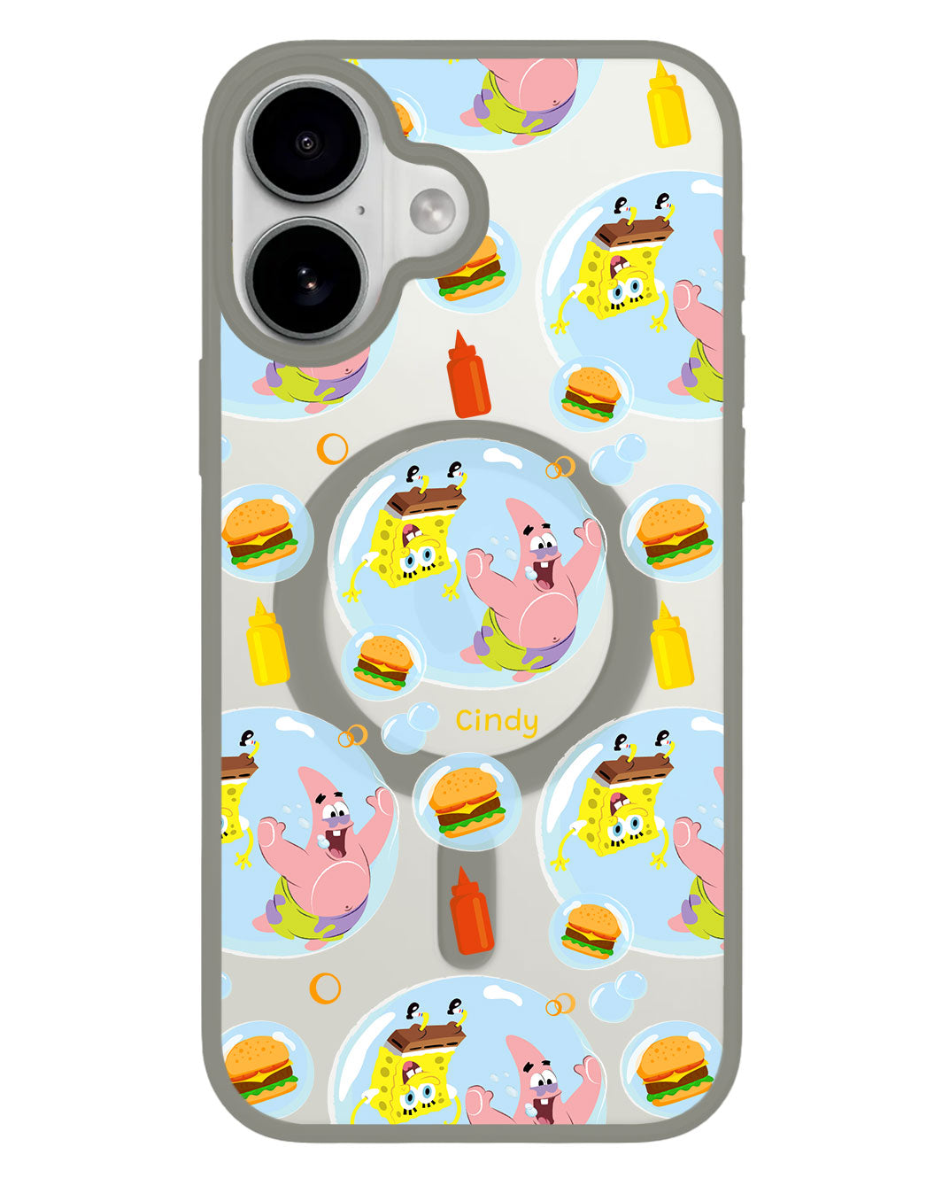 iPhone Premium Impact Case - Spongebob Bubble Patty