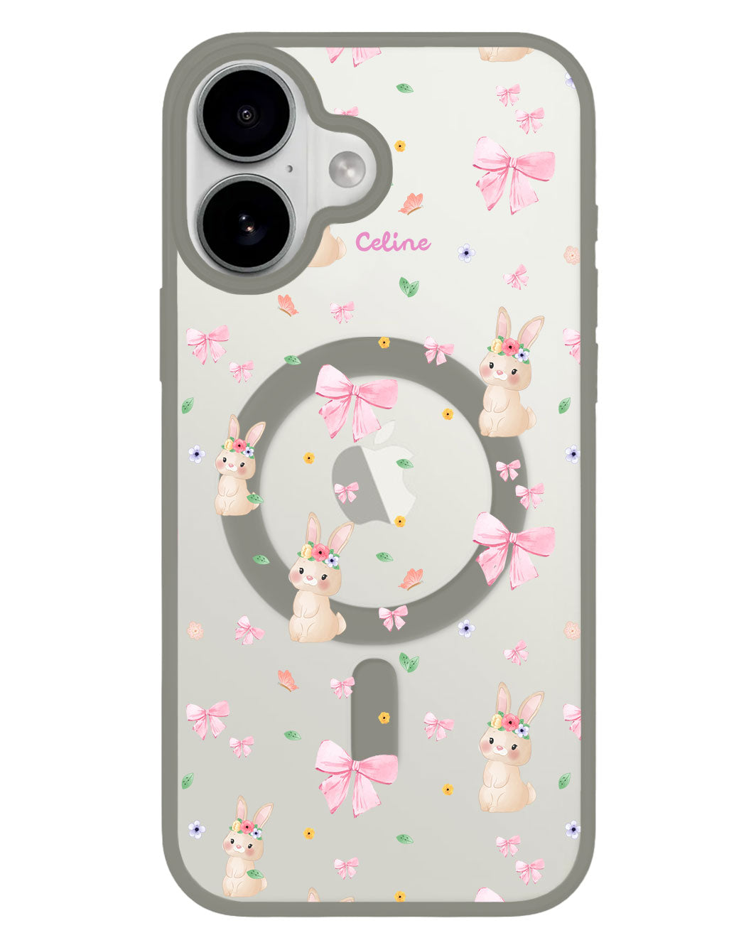 iPhone Premium Impact Case - Coquette Bunny