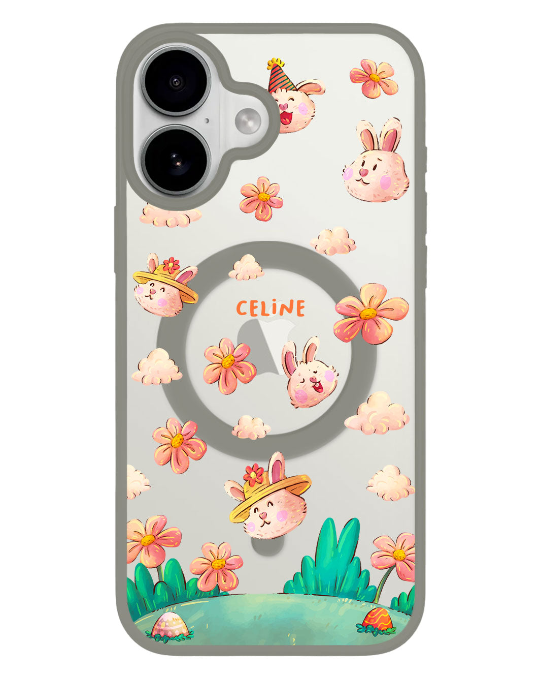 iPhone Premium Impact Case - Gardening Bunny