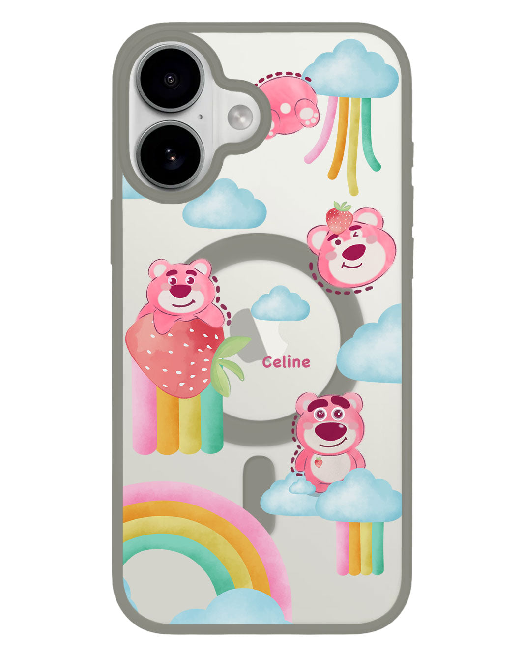 iPhone Premium Impact Case - Lotso Rainbow