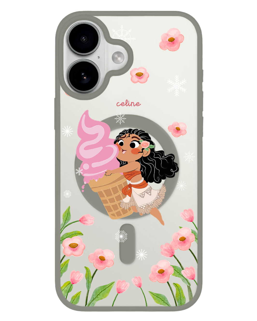 iPhone Premium Impact Case - Moana Ice