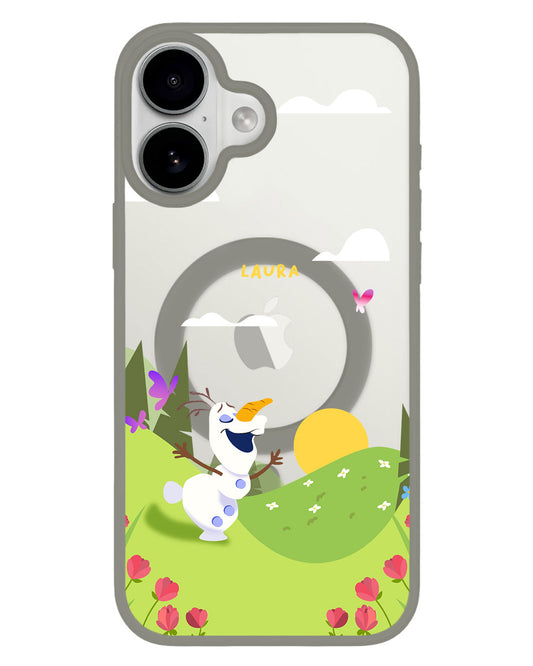 iPhone Premium Impact Case - Olaf Love Spring