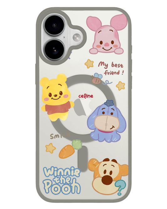 iPhone Premium Impact Case - Pooh and Friend