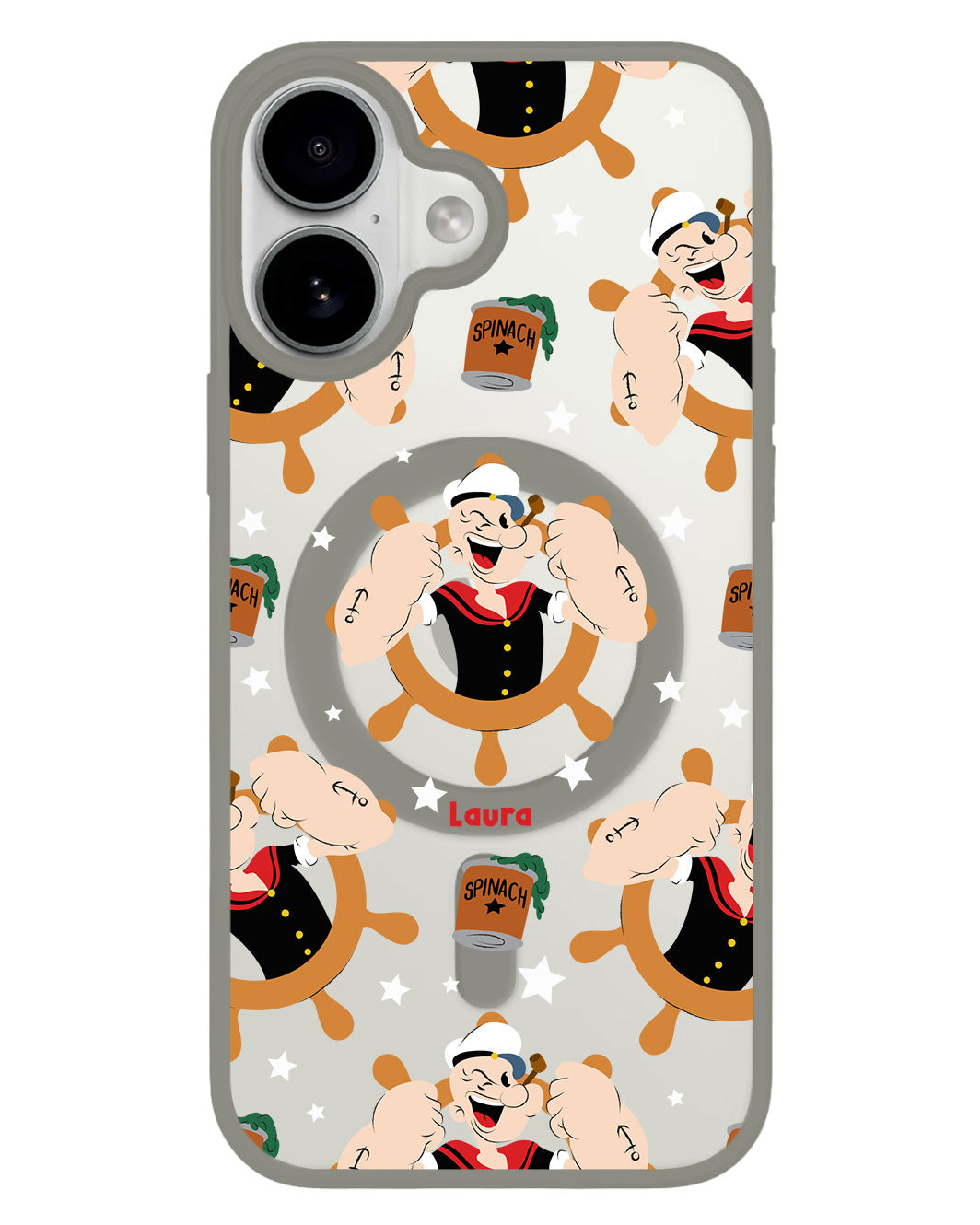 iPhone Premium Impact Case - Popeye Pattern