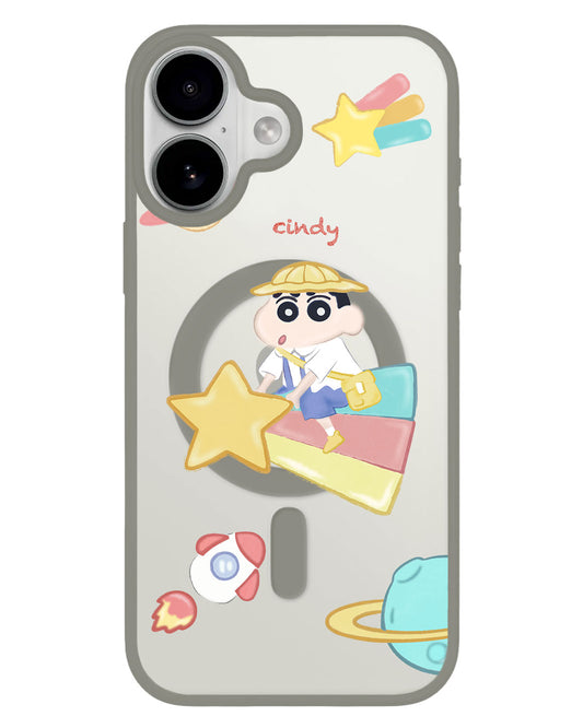 iPhone Premium Impact Case - Shinchan in the Sky