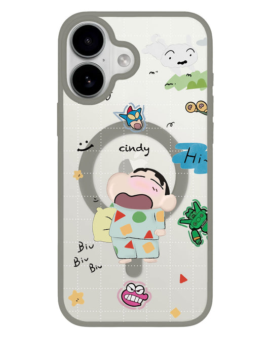 iPhone Premium Impact Case - Shinchan Sleepy