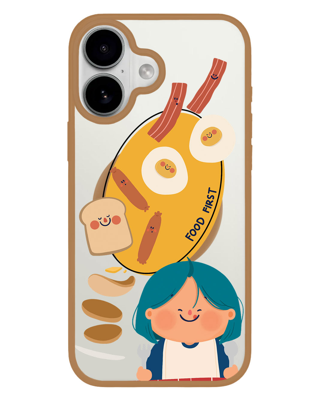 iPhone Premium Impact Case - Food First