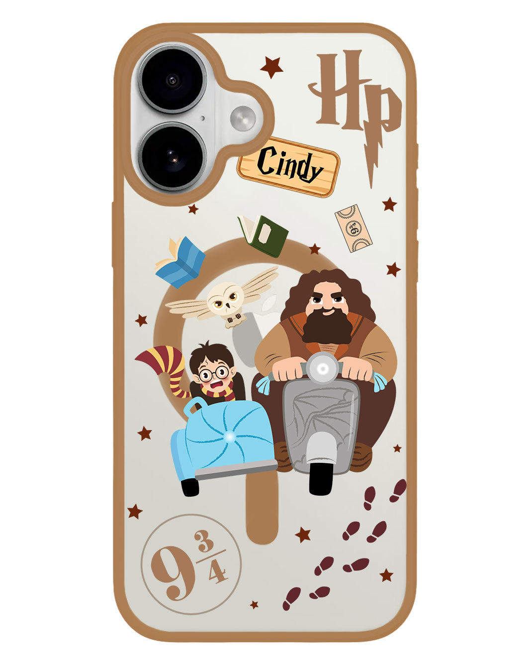 iPhone Premium Impact Case - Harry Potter Harry & Hagrid