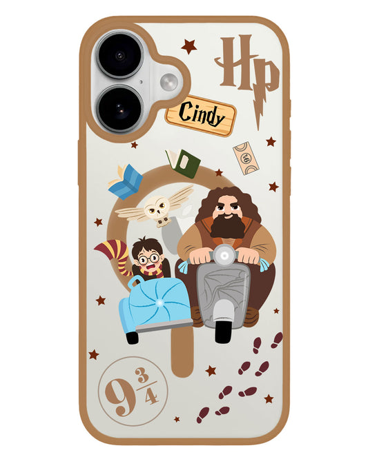 iPhone Premium Impact Case - Harry Potter Harry & Hagrid