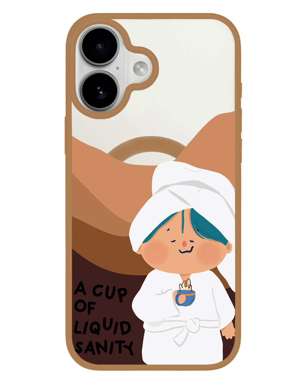iPhone Premium Impact Case - Shower Time