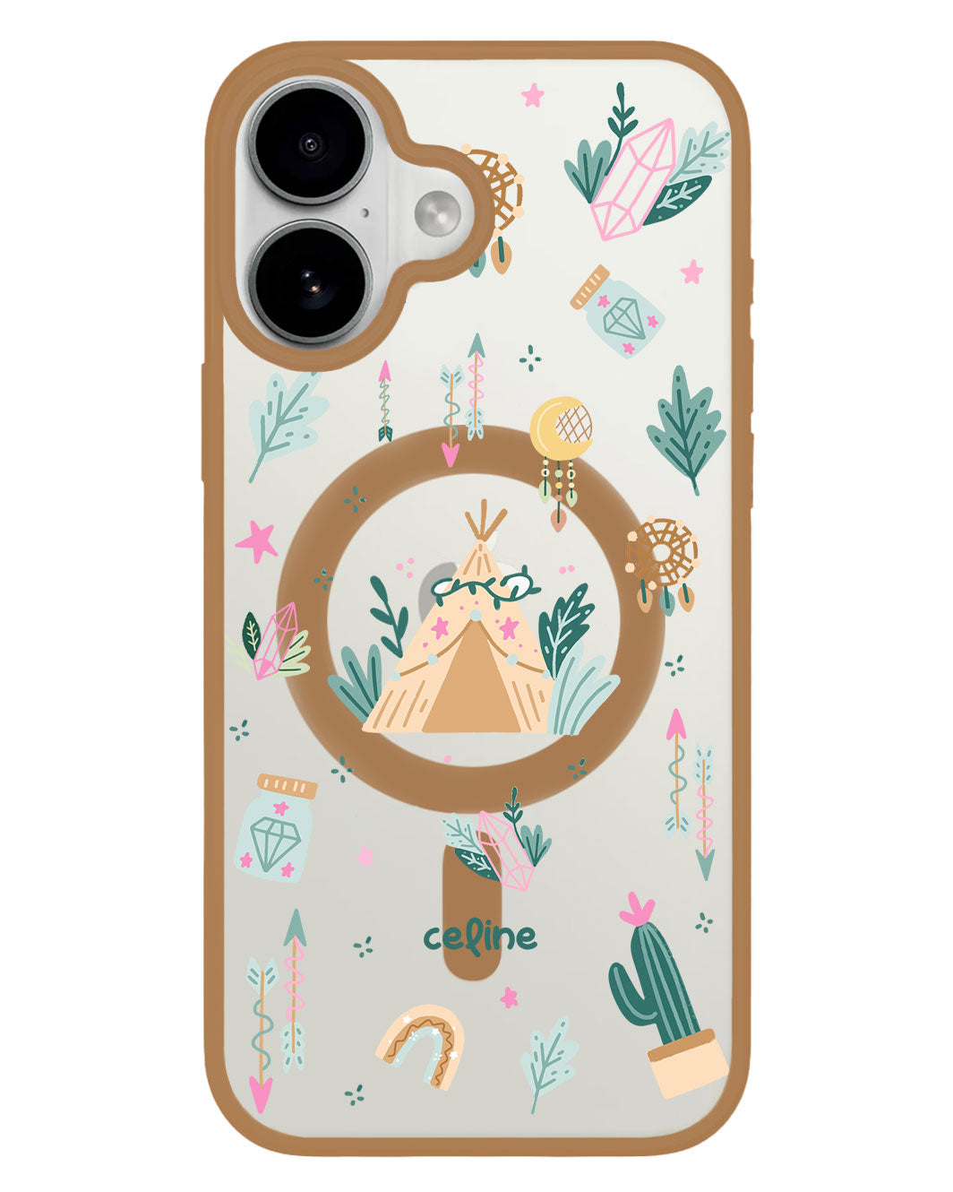 iPhone Premium Impact Case - Bohemian Greenland