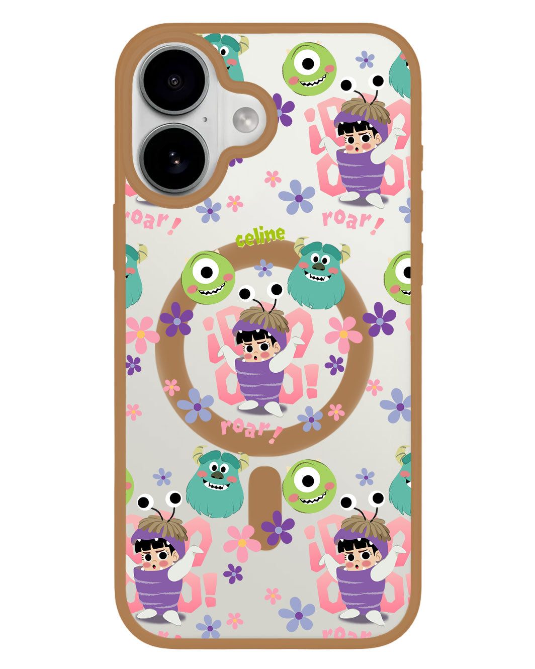 iPhone Premium Impact Case - Monster Inc Boo Pattern