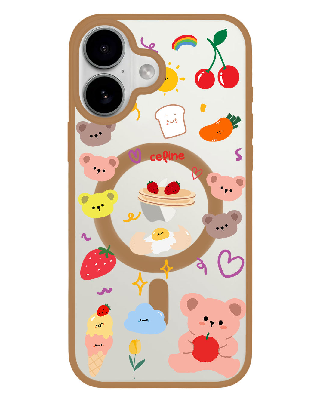 iPhone Premium Impact Case - Breakfast Time