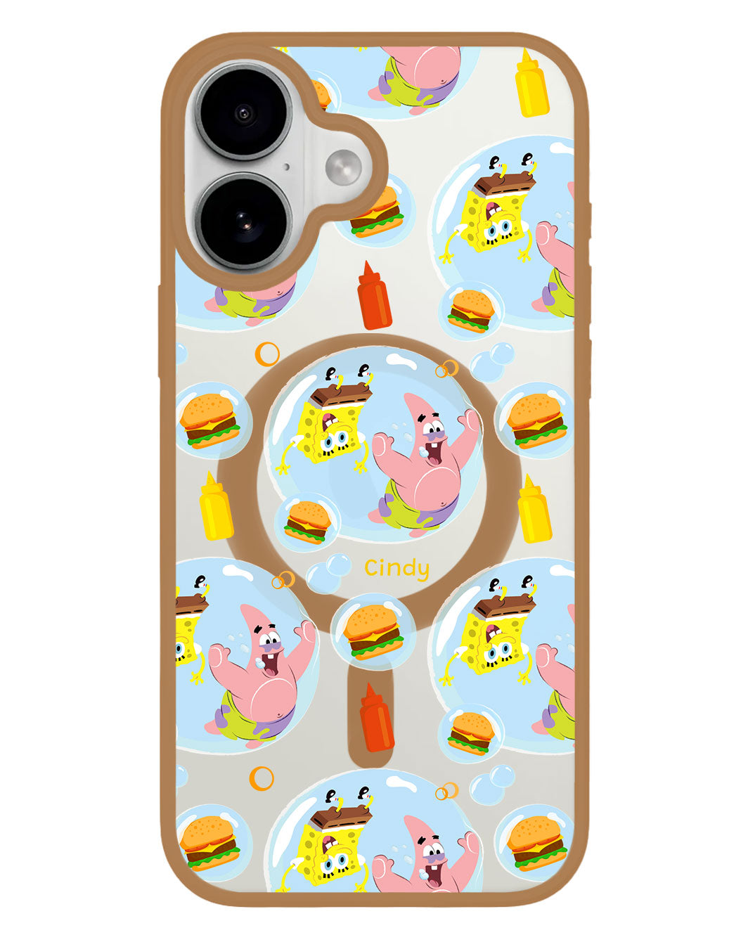 iPhone Premium Impact Case - Spongebob Bubble Patty