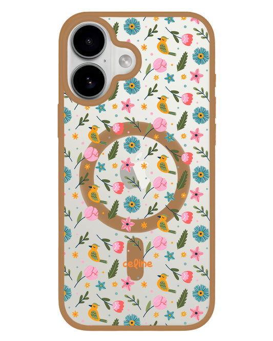 iPhone Premium Impact Case - Flower Bird