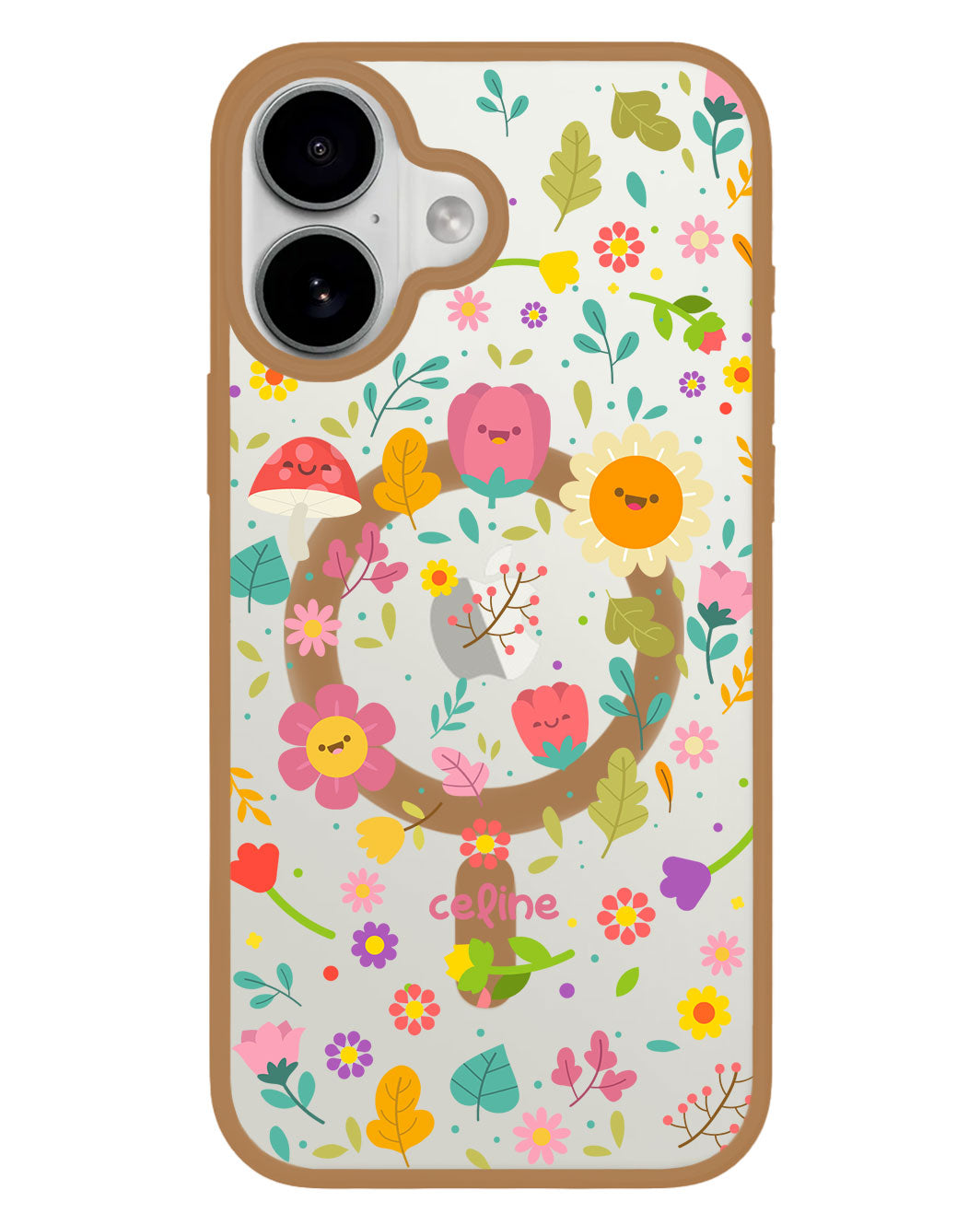 iPhone Premium Impact Case - Fun Floral