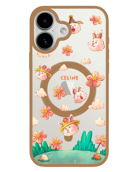 iPhone Premium Impact Case - Gardening Bunny
