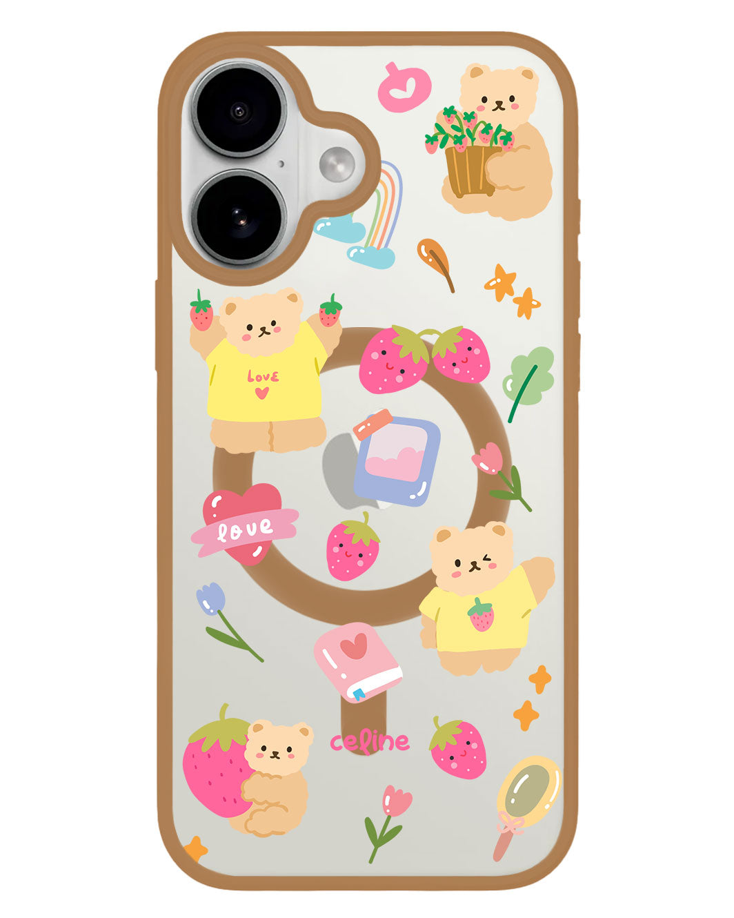 iPhone Premium Impact Case - Love Berry