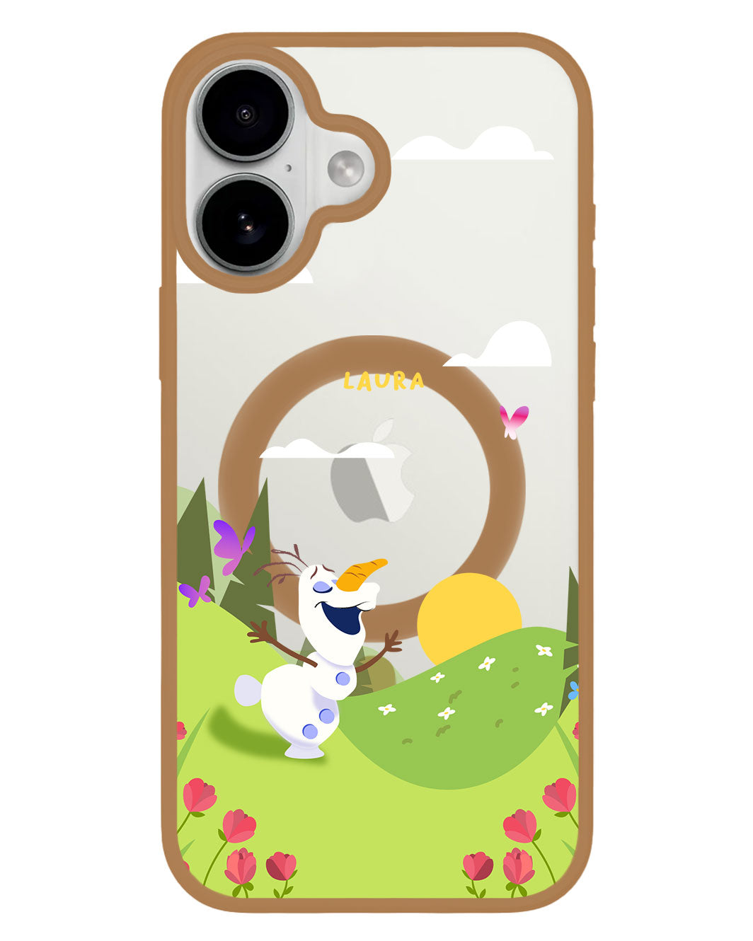 iPhone Premium Impact Case - Olaf Love Spring