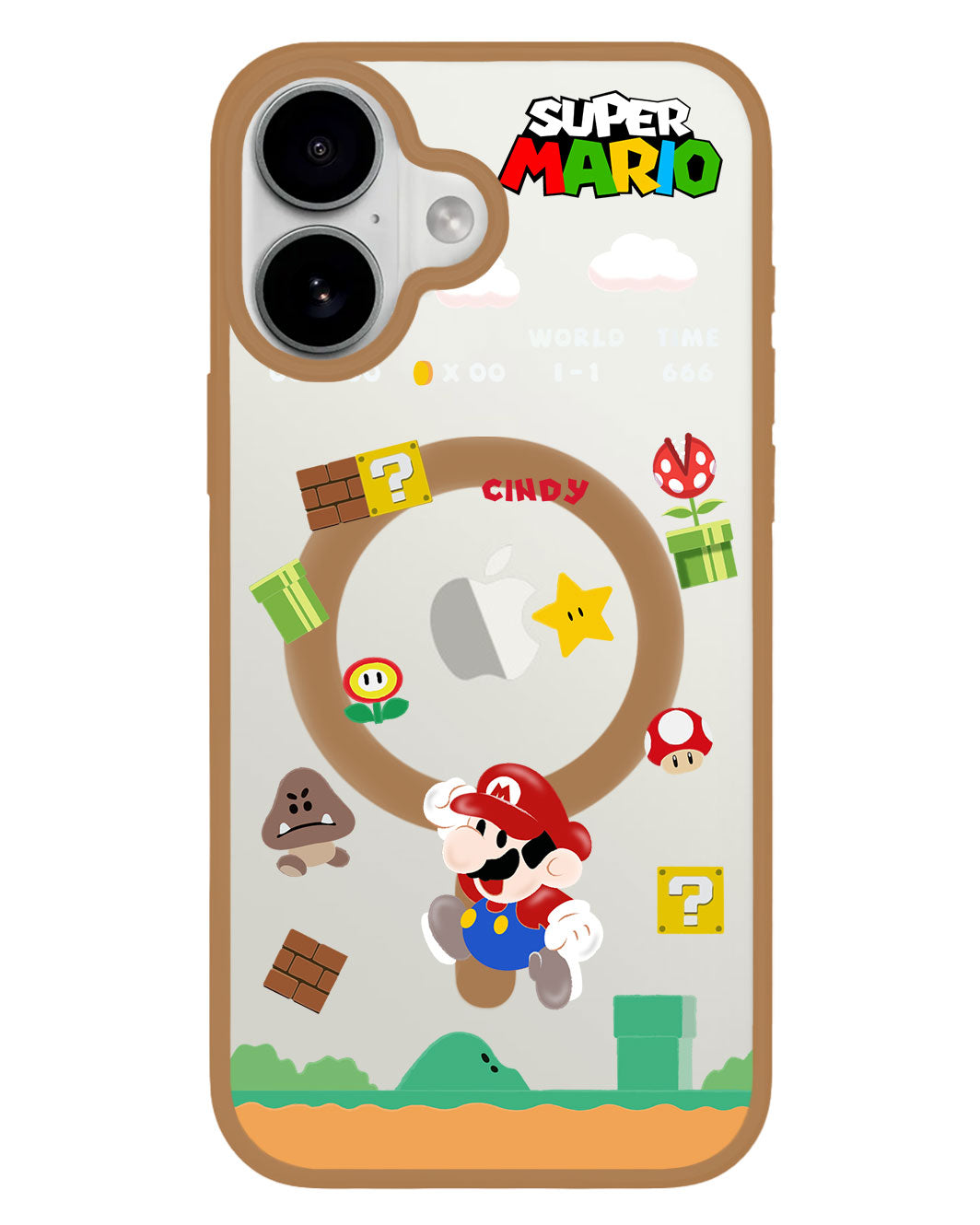 iPhone Premium Impact Case - Super Mario Play
