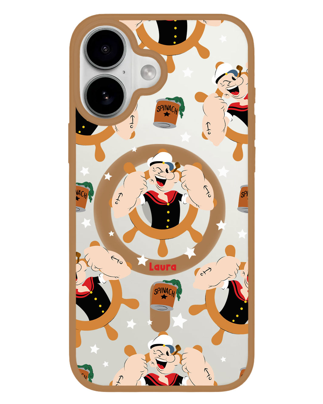 iPhone Premium Impact Case - Popeye Pattern