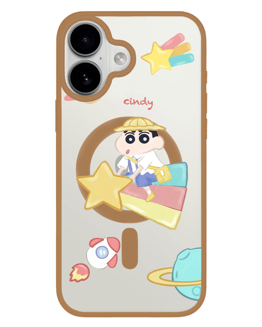 iPhone Premium Impact Case - Shinchan in the Sky