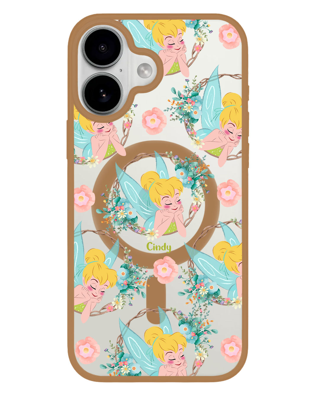 iPhone Premium Impact Case - Tinkerbell Pattern