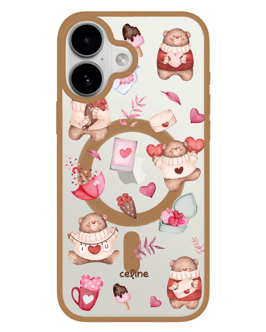 iPhone Premium Impact Case - Valentine with my Bear