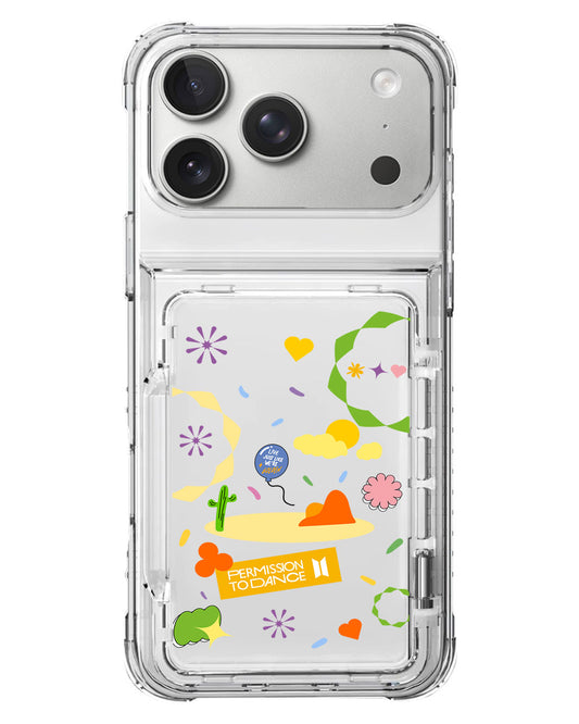 iPhone Crystal Wallet Standing Case - BTS 1
