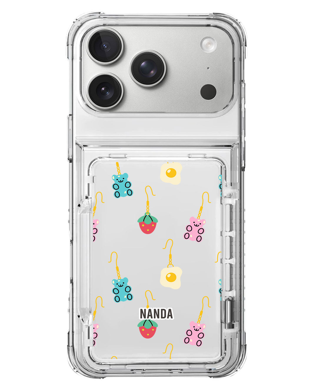 iPhone Crystal Wallet Standing Case - Cute Trinkets