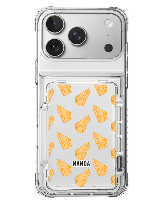 iPhone Crystal Wallet Standing Case - Extra Cheese