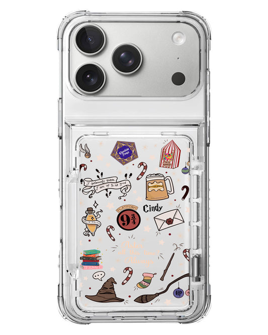 iPhone Crystal Wallet Standing Case - Magic Potter