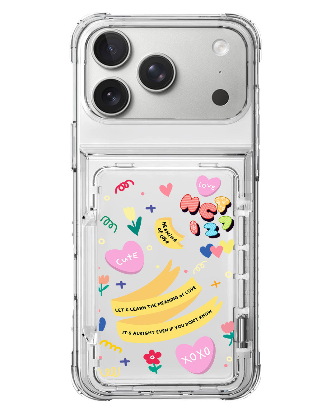 iPhone Crystal Wallet Standing Case - NCT127 2