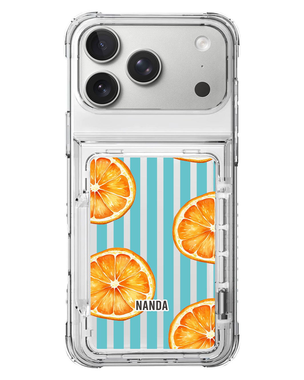 iPhone Crystal Wallet Standing Case - Sunshine Slices