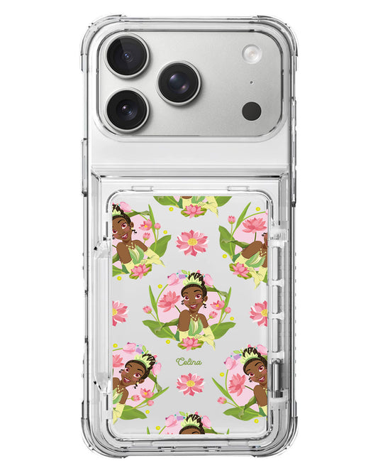 iPhone Crystal Wallet Standing Case - Tiana